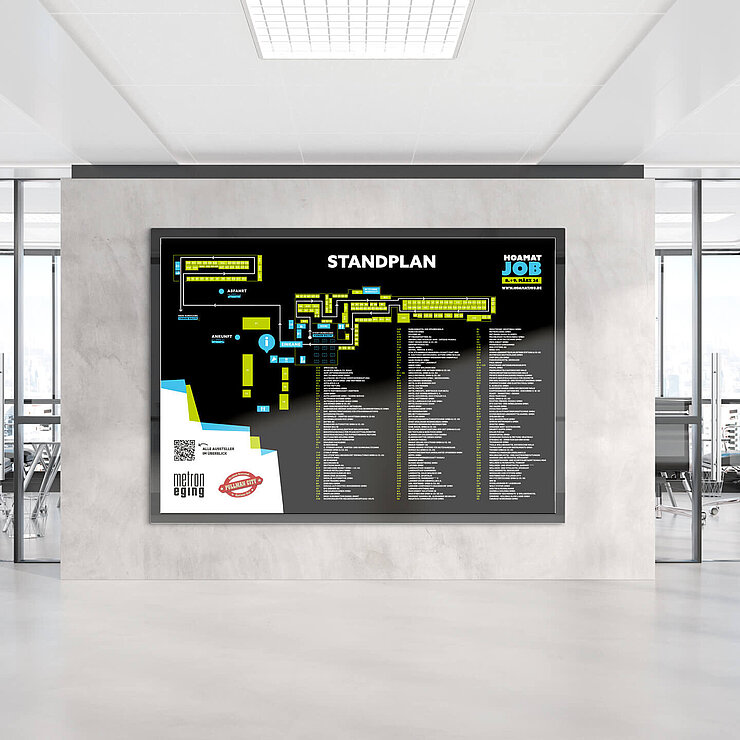 Gedruckte Messevermarktung